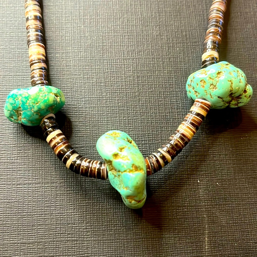 Native American chunky turquoise